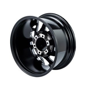 forged wheel 17 18 19 inch Matte black and machine face off road wheels forged