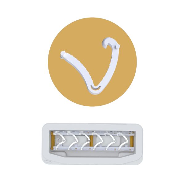 Buy QueuesClip TM Non Absorbable Polymer Multiple Ligating Clips NLC-CL at wholesale prices