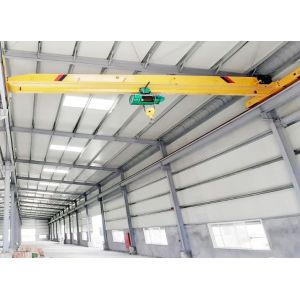 16Ton Single Girder Overhead Crane Electrically Operated Overhead Travelling