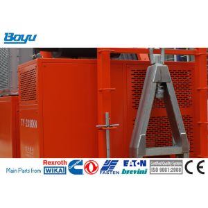 Stringing Equipment Hydraulic Cable Tensioner 2x80kN / 1x160kN Diesel 97kw