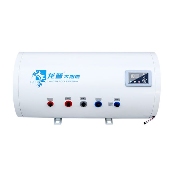 Solar Water Heater 80L 100L 120L Enamel Solar Water Tank With Corrugated Small Tank Heat Exchanger