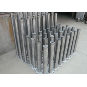 Thermal Resistant Johnson Wedge Wire Screens , Stainless Steel Profile Wire