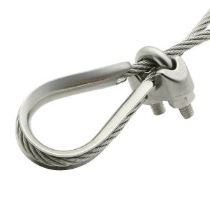 Safe and Secure Metric Thimble Durable Cable Thimbles with Wire Rope Connections
