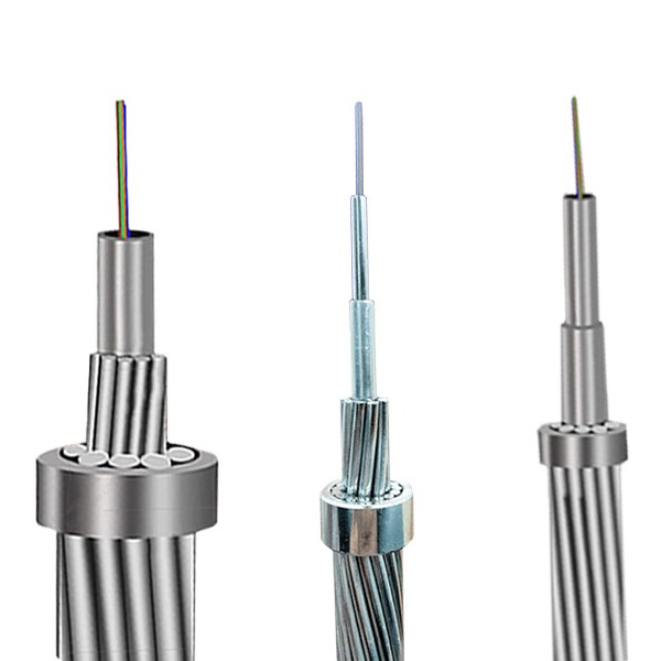 Buy OPGW Fiber Optic Cable 24 48 Core Single Mode G652D Power System Aerial Optical Cable at wholesale prices