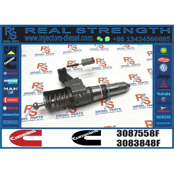 Reliable Fuel Injector Assembly 3083848F For Cummins Engine N14 Series Matching Diesel 3411766 3087733