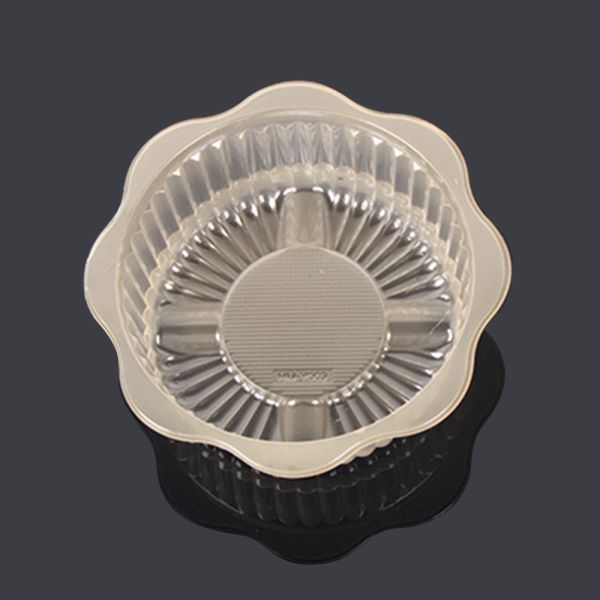 Buy Moisture Resistant φ7*3cm Pastry Plastic Container at wholesale prices