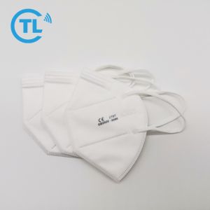 Stock white list factory fast shipment earloop non-woven fabric protective face