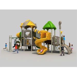 ODM Outdoor Playground Kids Games Playhouse Plastic Water Slide