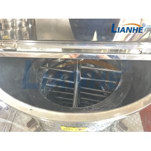 1000L Toothpaste Vacuum Emulsifier Mixer Dispenser Powder Mixing