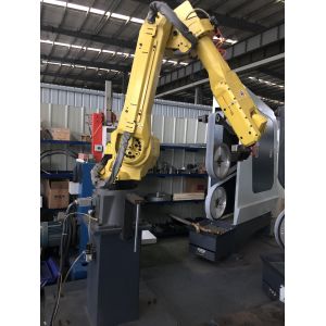 Metal Brass Bathroom Fitting Grinding Polishing Machine With Teach Pendant