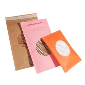 Honeycomb Structure Paper Padded Mailer Recyclable Custom Padded Envelopes