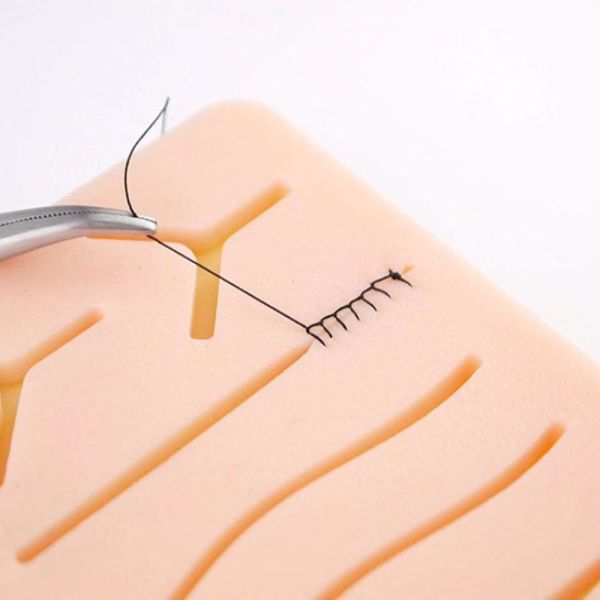 Suture Practice Pad Medical Nursing School Training Suture Pad Skin Buffing