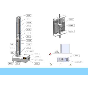 50Hz Fiber Optic Cable Crush Testing Equipment