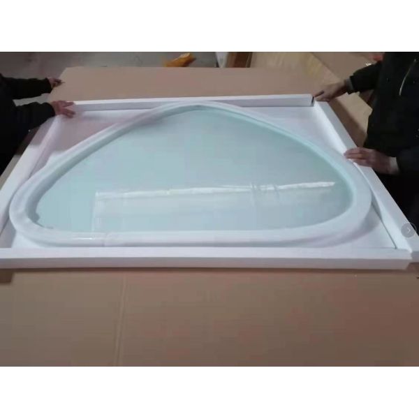 CCC Tempered Clear Glass For Hotel Modern Tea Corner Center Table