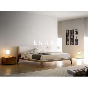 Bed Room Furniture Wooden Latest Double Bed Designs ZZ-BD016