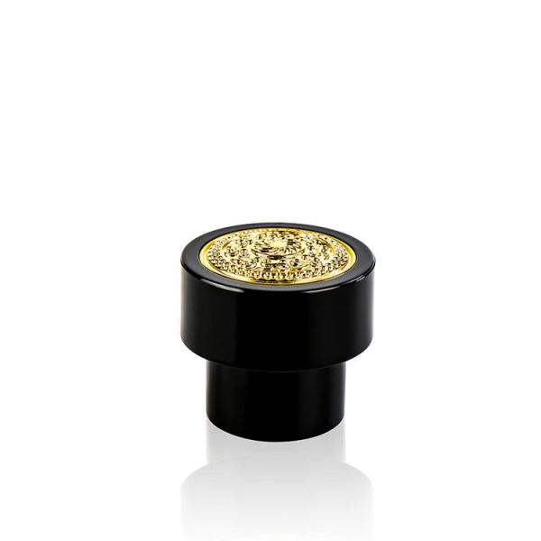 Buy Customized Luxurious Zinc Alloy Perfume Bottle Cap Customized Surface Pattern at wholesale prices