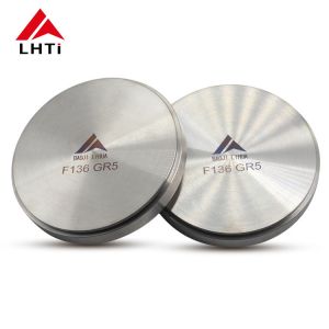CNC Machined Titanium Disk GR1 GR2 Pure Titanium Discs