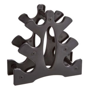 6kg 9kg 12kg Vinyl Coated Dumbbell Set With Rack Anti Slip