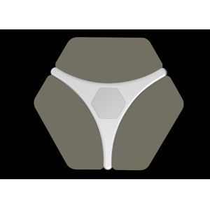 Three Petal Designed Smart LED Ceiling Light 56W 800mm*80mm Long Life Span