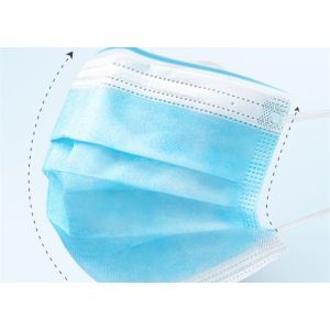Good Ventilation Custom Printed Surgical Masks For Germ Protection