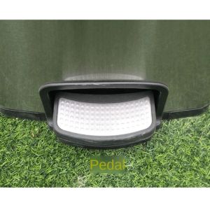 Commercial Stainless Steel Iron Separating Industrial Hotel Street Trash Bin