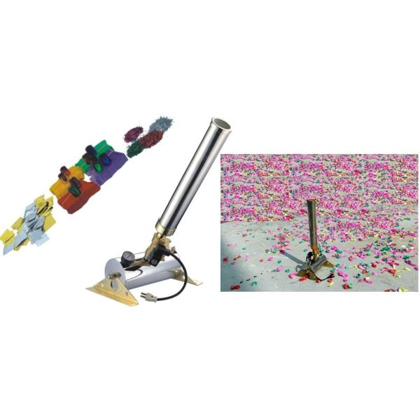 Buy Weddings / Festival Stage Fog Machine 1500W Paper Blower Salute Machine at wholesale prices