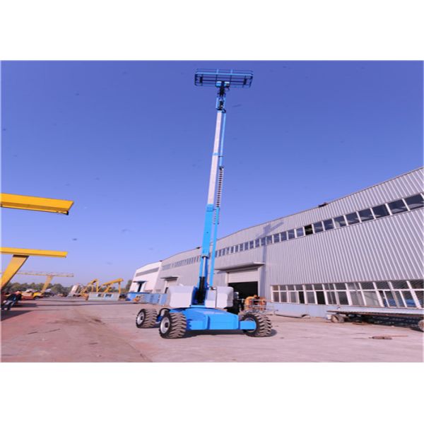 Buy Self Propelled Boom Man Lift , Compact Boom Lift Municipal Applied at wholesale prices
