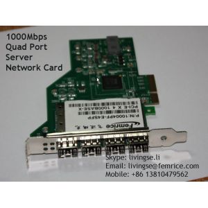 IEEE802.3 Network Standard 1000Mbps Ethernet fiber optical network adapter