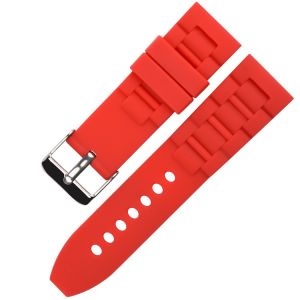 SHX Silicone Rubber Watch Strap Bands , Interchangeable Watch Band 20 22 26mm