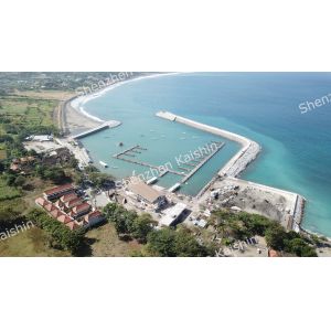 Aluminum Alloy Floating Docks Marine WPC Decking Floating Pontoon