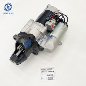China High Quality Auto 600-813-6412 Machinery Engine Parts STARTER MOTOR for Excavator on sale