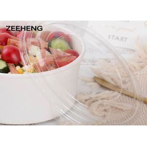 250ml - 1500ml Large Disposable Salad Bowls Eco - Friendly Food Grade