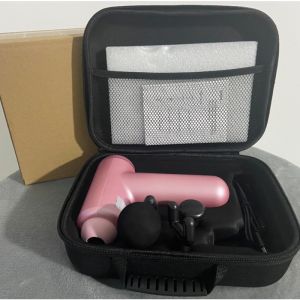 Custom Logo 24W Fascia Massage Gun Electronic Vibration Red