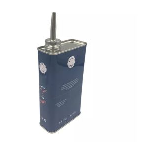 Rectangular Stainless Steel Vodka Can Wine Bottle Alcohol Container Spirits