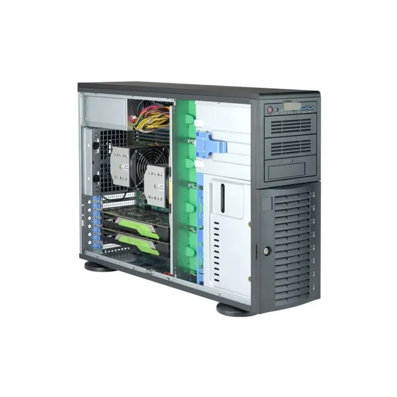 Original SYS-730A-I SuperServer 730A-I Tower Chassis Server With 800W Power Supply