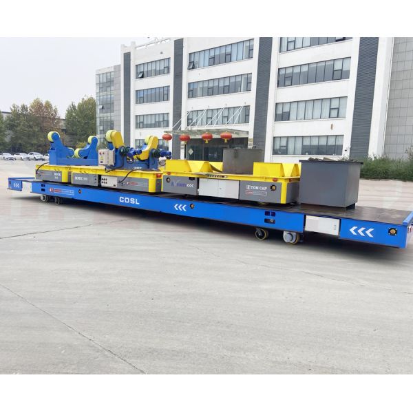 6 Ton Battery Transfer Cart Omni Directional Movement Transfer Trolley