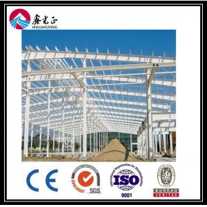C Section Steel Prefabricated Warehouse Buildings In Steel Customizable