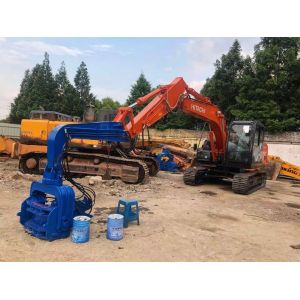 Pile Driver - Hitachi 130 Compatibility & Lightweight Design