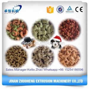 Customized Voltage Dry and Wet Type Dog Pet Food Extruder Making Machine for