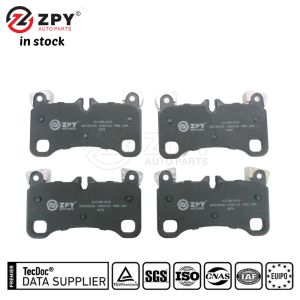 ZPY Rear Disc Brake Pads for Audi VW Porsche Q7 Touareg 4L