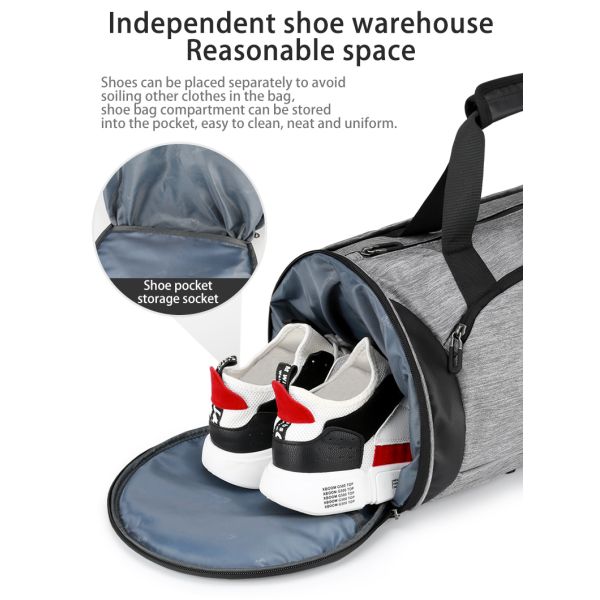 Animal Prints Travel Duffle Bag Sports Fitness Duffel Bag Multi Compartment