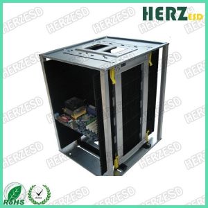 High Precision PCB Magazine Rack , ESD Storage Racks Zinc Coating Steel Material