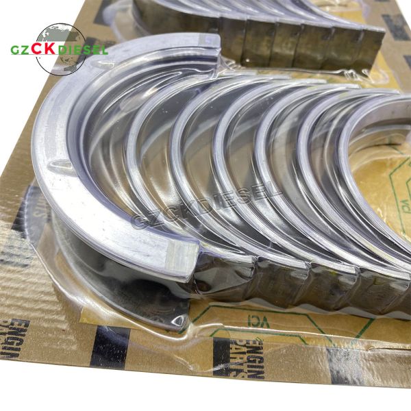 0.25MM Main Bearing with Thrust 4955860 3802211 3945918 (3944159/3944154/3944164) for CUMMINS 6CT 6CT8.3 Engine
