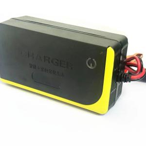 Quality 12V/2A PC Fireproof Material Electric Lithium Customized Scooter Bike 24v 60v 36v 48v 72v Portable Bicycle Bettery Charger for sale