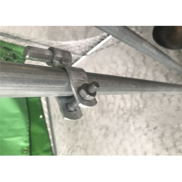 10'*10'*6' High cheap large galvanized dog kennels with roof on the top