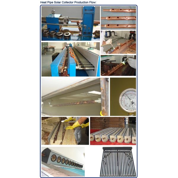 heat pipe solar thermal collector