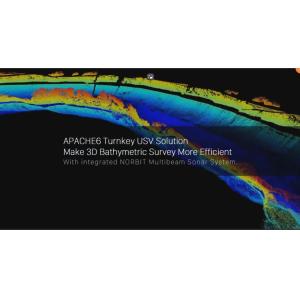 APACHE6 USV Turnkey multibeam echosounderautonomous USV system