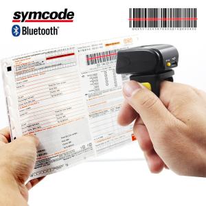 Finger Style Wireless Ring Scanner / 1D Barcode Scanner Advanced Decoding