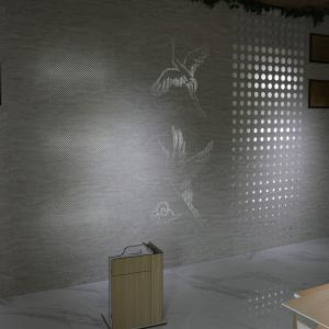 1220mm Perforated Aluminum Composite Panel Round Square Rectangle Shape