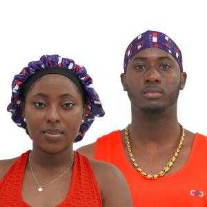 Custom Logo Silk Velvet Durag And Bonnet Set